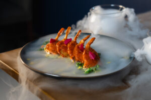 grill prawns